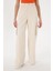 Kadın Ekru Pantolon (Jean) 50304313-VR019 2