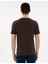 Erkek Kahverengi Slim Fit Merserize Basic Tişört 50302560-VR029 5
