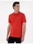 Erkek Kırmızı Slim Fit Kıvrılmaz Polo Yaka Basic Tişört 50302561-VR030 1