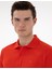 Erkek Kırmızı Slim Fit Kıvrılmaz Polo Yaka Basic Tişört 50302561-VR030 2