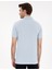 Erkek Açık Mavi Slim Fit Kıvrılmaz Polo Yaka Basic Tişört 50302561-VR003 5