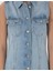Kadın Açık Mavi Slim Fit Jean Elbise 50306777-VR003 5