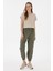 Kadın Koyu Haki Pantolon (Kanvas-Chino) 50300356-VR111 1