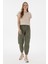 Kadın Koyu Haki Pantolon (Kanvas-Chino) 50300356-VR111 3