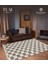 Tual Koleksiyonu Modern Saçaklı Halı 8408 Kahve 1