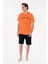 Erkek Turuncu Pijama Takım 50309163-VR051 1