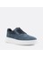 Erkek Mavi Bağcıklı Kalın Tabanlı Süet Deri Sneaker 2