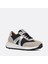 Kadın Bej Lacivert Bağcıklı Süet Deri Sneaker 2