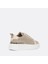 Kadın Bej Bağcıklı Kalın Tabanlı Süet Deri Sneaker 4