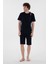 Erkek Lacivert Pijama Takım 50309355-VR033 4