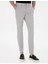 Erkek Açık Gri Slim Fit Yazlık Kanvas Pantolon 50305450-VR001 2