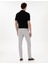 Erkek Açık Gri Slim Fit Yazlık Kanvas Pantolon 50305450-VR001 4