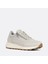 Kadın Bej Bağcıklı Fermuarlı Deri Sneaker 2