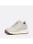 Kadın Bej Bağcıklı Fermuarlı Deri Sneaker 3