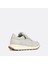 Kadın Bej Bağcıklı Fermuarlı Deri Sneaker 4