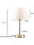 Lila Gold Abajur Krem 241947 3