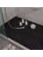 Pvc Kare Paspas 120 x 600 cm Siyah Banyo Kaymaz Yer Zemin Matı 2