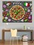 Pizza Aşkı Posteri Dekoratif Kanvas - Mdf Ahşap Tablo 2