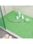Pvc Kare Paspas 120 x 50 cm Yeşil Banyo Kaymaz Yer Zemin Matı 3