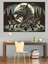 At ve Orman Figürü Dekoratif Kanvas - Mdf Ahşap Tablo 4
