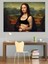 Modern Mona Lisa Dekoratif Kanvas - Mdf Ahşap Tablo 4