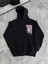 Uzun Kol Kapşonlu Ön ve Arka Baskılı Sweatshirt 1