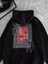 Uzun Kol Kapşonlu Ön ve Arka Baskılı Sweatshirt 2