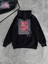 Uzun Kol Kapşonlu Ön ve Arka Baskılı Sweatshirt 4