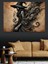 Gotik Cadı Büyü Dekoratif Kanvas - Mdf Ahşap Tablo 2