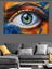 Sanatsal Göz Derinliği Dekoratif Kanvas - Mdf Ahşap Tablo 2