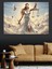 Adalet Tanrıçası Heykeli Dekoratif Kanvas - Mdf Ahşap Tablo 3