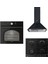 Country Antrasit Ankastre Set (Hak 627 R At-Dos 60.2 At-Gsc 64320 Rbc At) 1