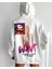Baskılı Üç Iplik Kapüşonlu Oversize Sweatshirt 1
