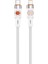 30W iphone Adaptör Uyumlu Şarj Kablosu 1 Metre Type-C To Lightning Şarj ve Data Kablosu (Beyaz Renk) 1