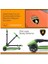 Lamborghini Lisanslı L3 Kolay Katlanabilir Işıklı Orta Gövde ve Işıklı Tekerlekli Çocuk Scooter Mavi 4