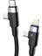 Çok Hızlı 60W Kısa USB To + Lightning+Type-C Sarj Kablosu For Laptop,macbook,notebook,iphone,samsung 2