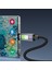 60 Watt Hızlı Şarj Type C Süper Kablosu 1m Type-C To Type-C Ip Örgü Tasarım Sağlam Data-Sarj Kablosu 3