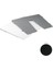 Transom Pad Tilted, 450X360MM, Grey 1