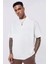 Unisex Basic Bisiklet Yaka Oversize Tshirt 1