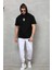 Unisex Kapşonlu Oversize Tshirt Takım 1