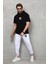 Unisex Kapşonlu Oversize Tshirt Takım 2