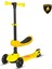 Lisanslı L5 2in1 Katlanabilir Oturaklı Işıklı 3 Tekerlekli Çocuk Scooter Sarı 1