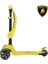 Lisanslı L5 2in1 Katlanabilir Oturaklı Işıklı 3 Tekerlekli Çocuk Scooter Sarı 2