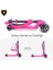 Lisanslı L5 2in1 Katlanabilir Oturaklı Işıklı 3 Tekerlekli Çocuk Scooter Sarı 4