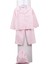 Pembe Çizgili Kız Pijama Takımı 1