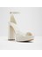 Enaegyn2.0 Sandalet Yüksek Topuklu Sandalet - Ekru 4