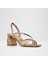 Atlantıcus Sandalet Yüksek Topuklu Sandalet - Kahve 4