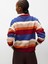 Çizgili Örme Sweatshirt 3