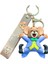 Yeni Sevimli Karikatür Yaratıcı Kedi ve Fare Tom Jerry Anahtarlık Çanta Araba Pencere Kolye Küçük Renk:mavi (Yurt Dışından) 1