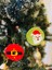 Yılbaşı Ağacı Süsü -Noel Babalı Punch Süsü 2’li Çam Ağacı Süsü 8 cm 2